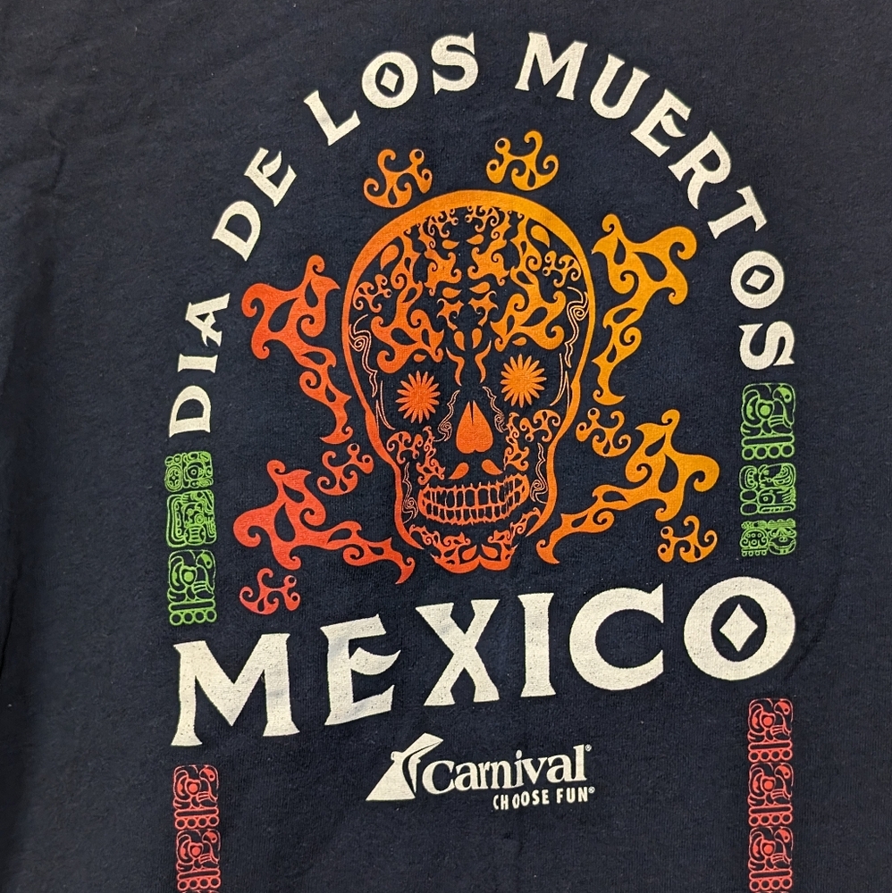 Carnival Cruise Dia De Los Muertos Mexico T-shirt